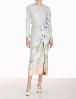 Hot ZIMMERMANN Sensory Drape Dress