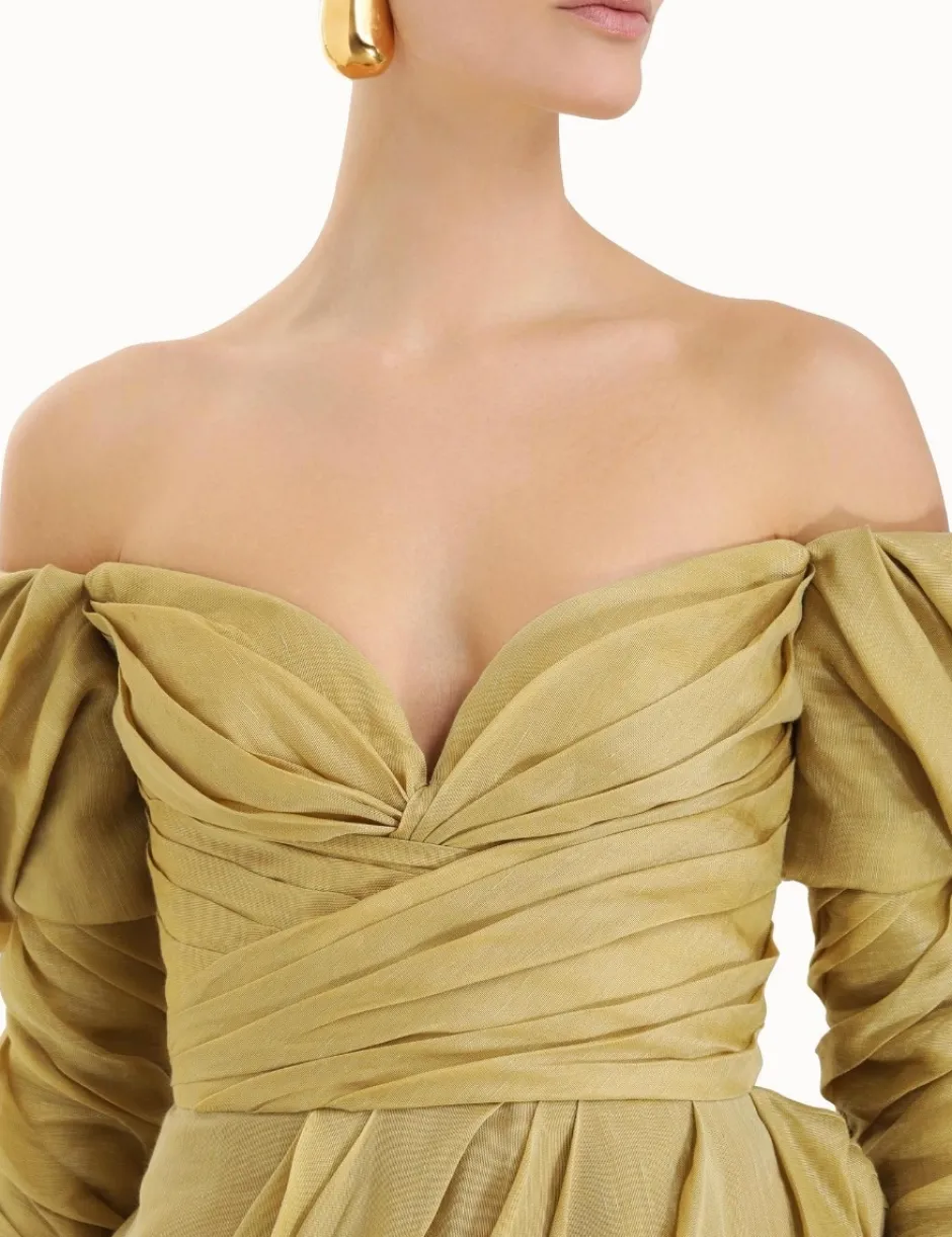 Sale ZIMMERMANN Sensory Drape Midi Dress