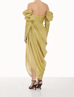 Outlet ZIMMERMANN Sensory Drape Midi Dress