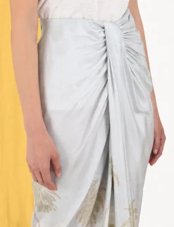 Outlet ZIMMERMANN Sensory Drape Midi Skirt