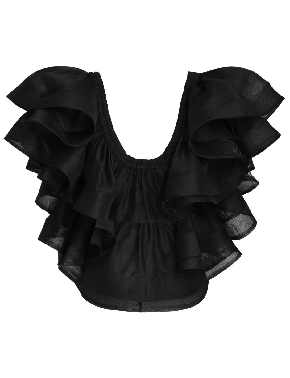 Outlet ZIMMERMANN Sensory Frill Bodice