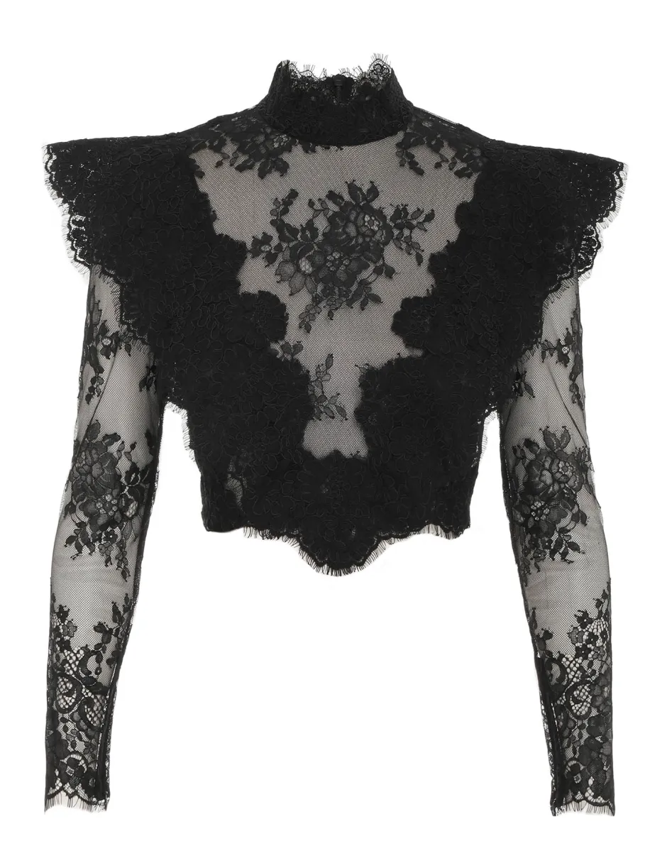 Online ZIMMERMANN Sensory Lace Bodice Top