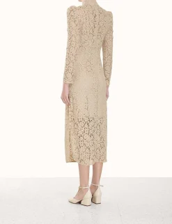Online ZIMMERMANN Sensory Lace Midi Dress