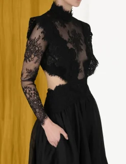 Online ZIMMERMANN Sensory Lace Yoke Gown