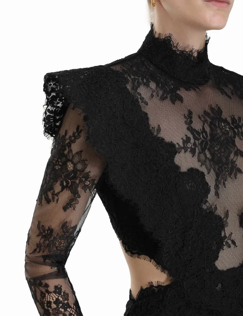 New ZIMMERMANN Sensory Lace Yoke Gown