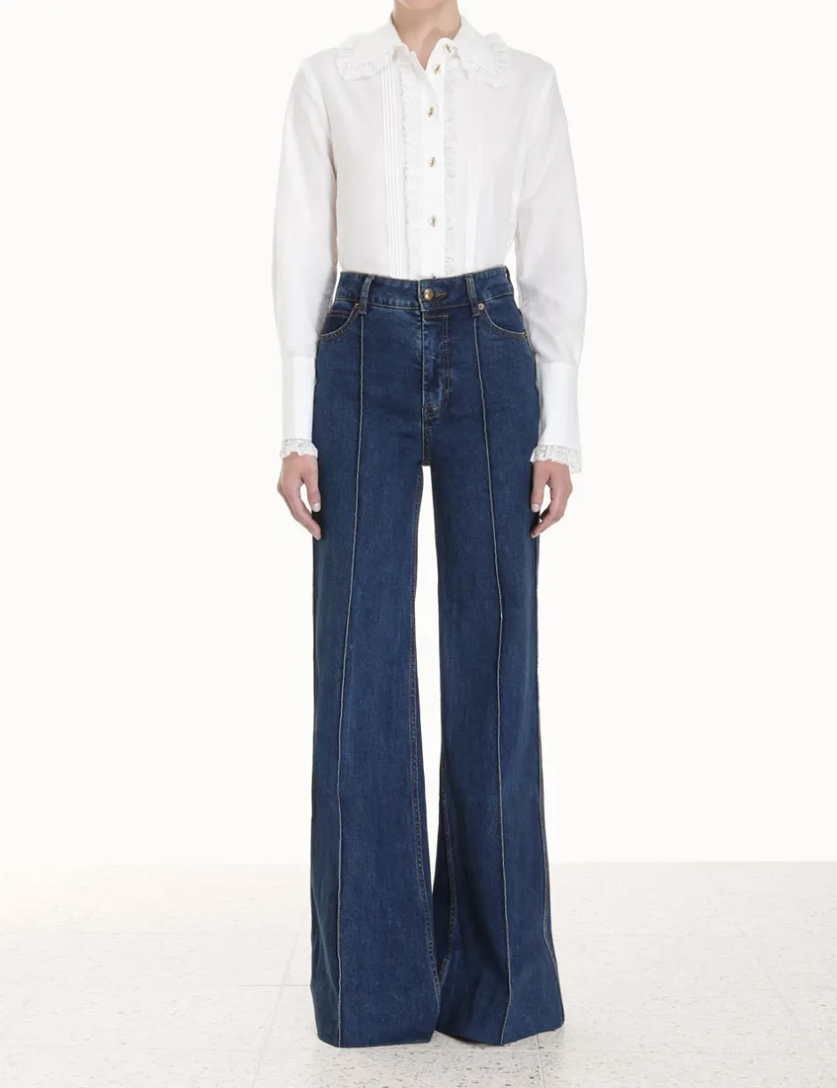 Hot ZIMMERMANN Sensory Pintucked Shirt
