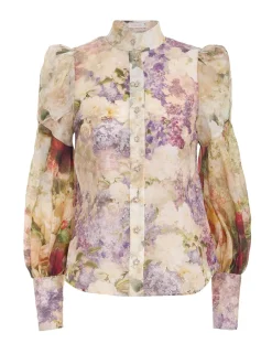 Sale ZIMMERMANN Sensory Spliced Blouse