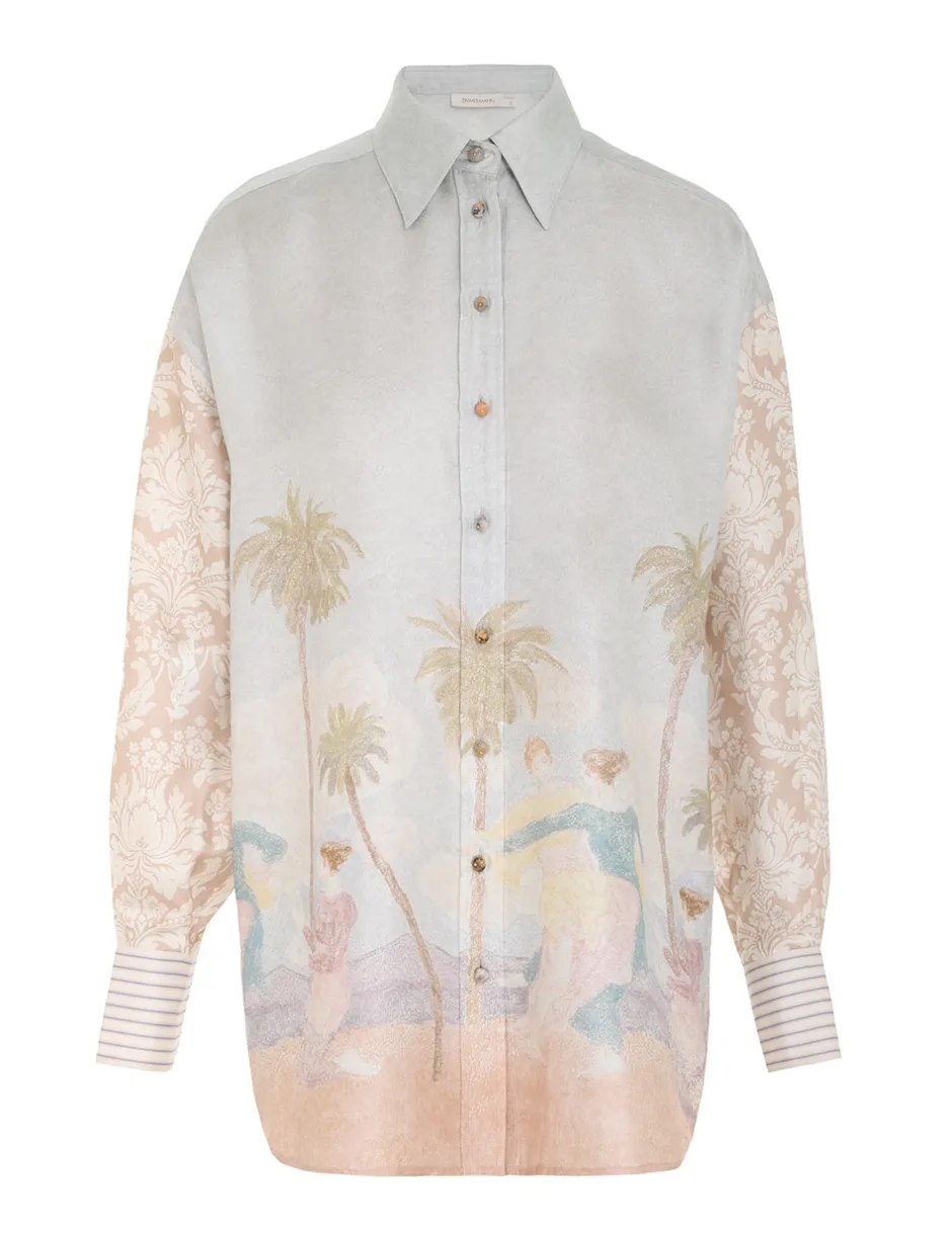 ZIMMERMANN Sensory Spliced Shirt