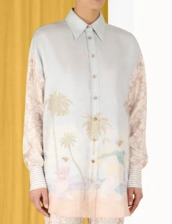 ZIMMERMANN Sensory Spliced Shirt