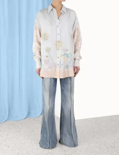 ZIMMERMANN Sensory Spliced Shirt