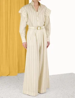 New ZIMMERMANN Sensory Stripe Pant