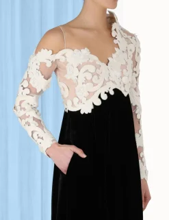 Clearance ZIMMERMANN Sensory Velvet Bodice Gown