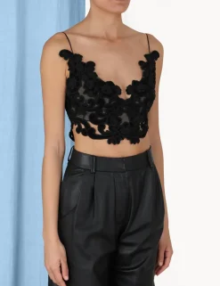 Clearance ZIMMERMANN Sensory Velvet Lace Bodice