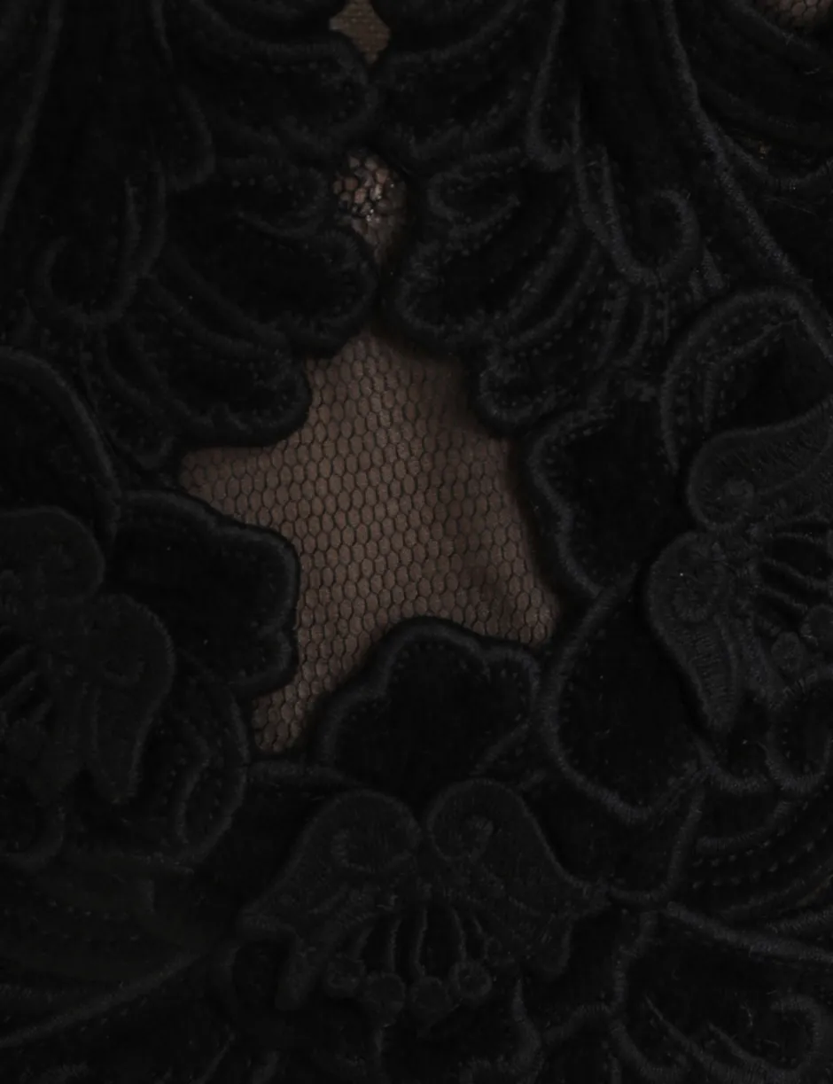 Discount ZIMMERMANN Sensory Velvet Lace Bodice