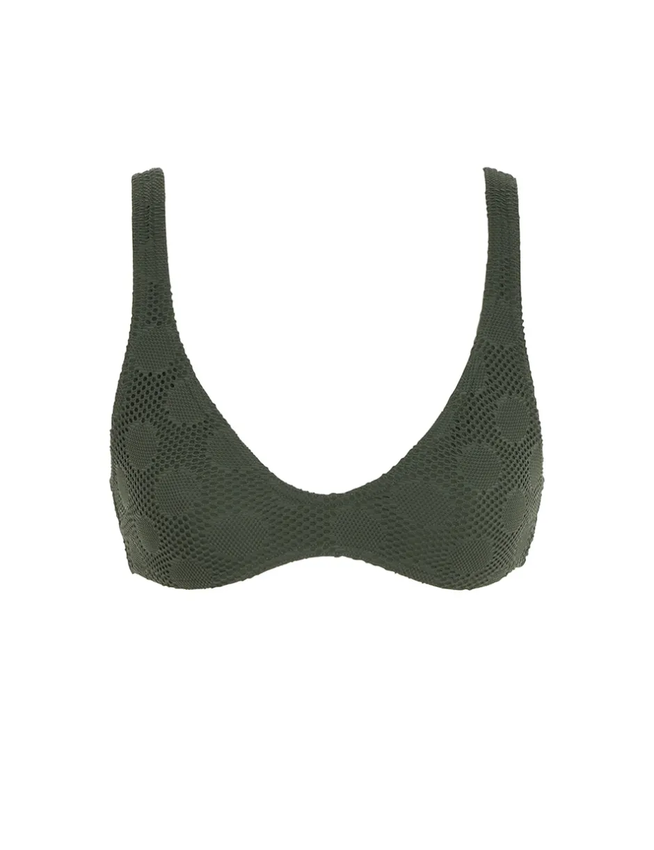 Clearance ZIMMERMANN Separates Dot Scoop Bra