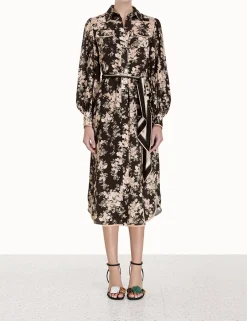 Clearance ZIMMERMANN Shirt Midi Dress