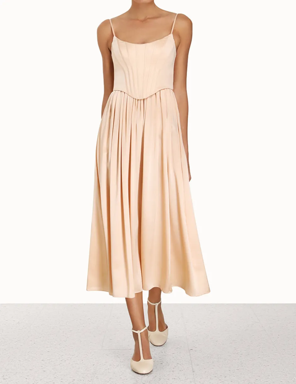 Discount ZIMMERMANN Silk Corset Dress