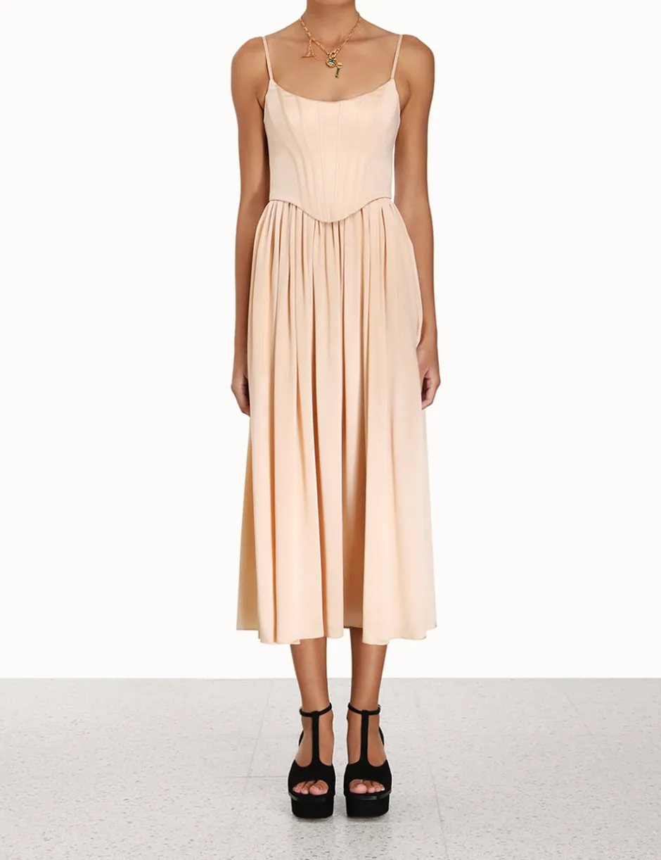 Discount ZIMMERMANN Silk Corset Dress