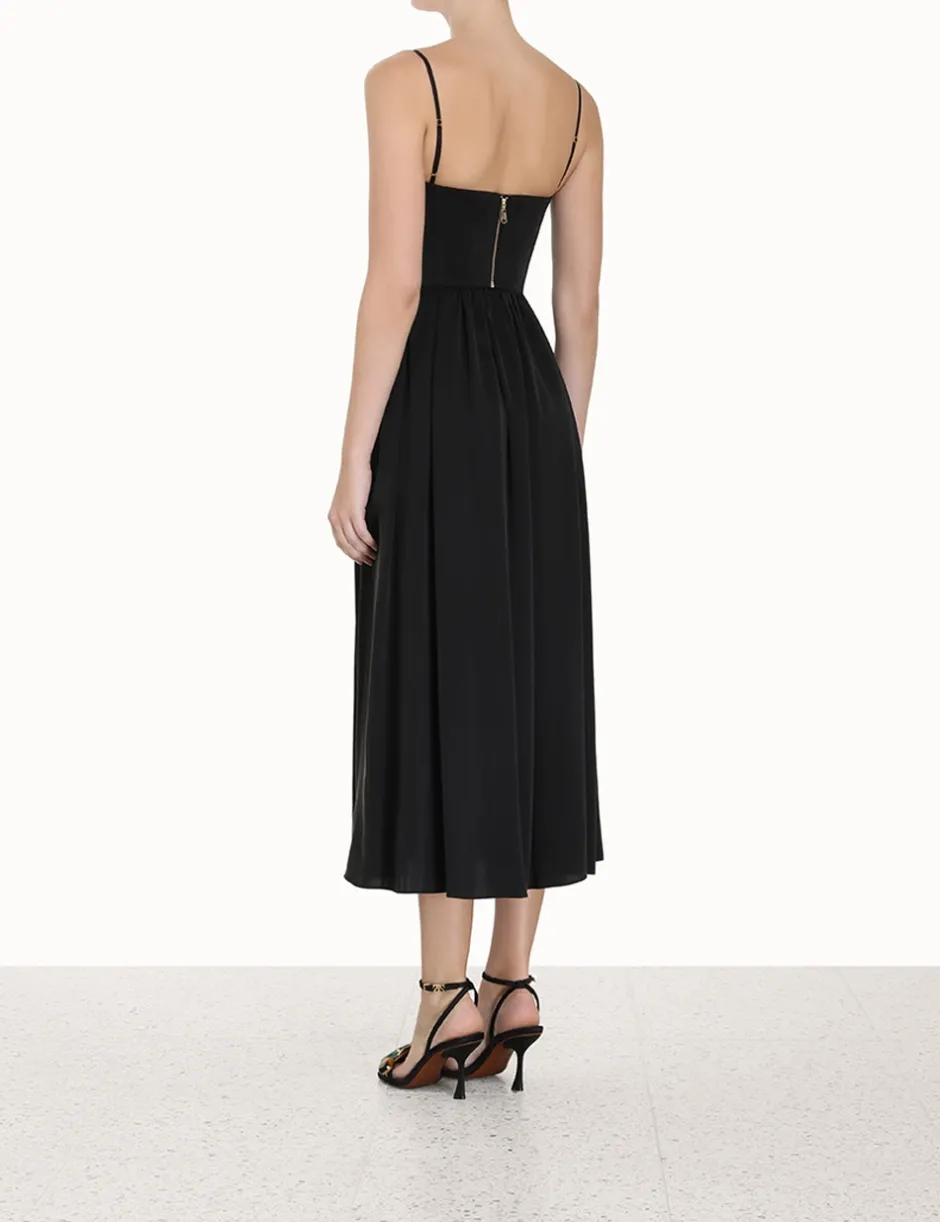 ZIMMERMANN Silk Corset Dress