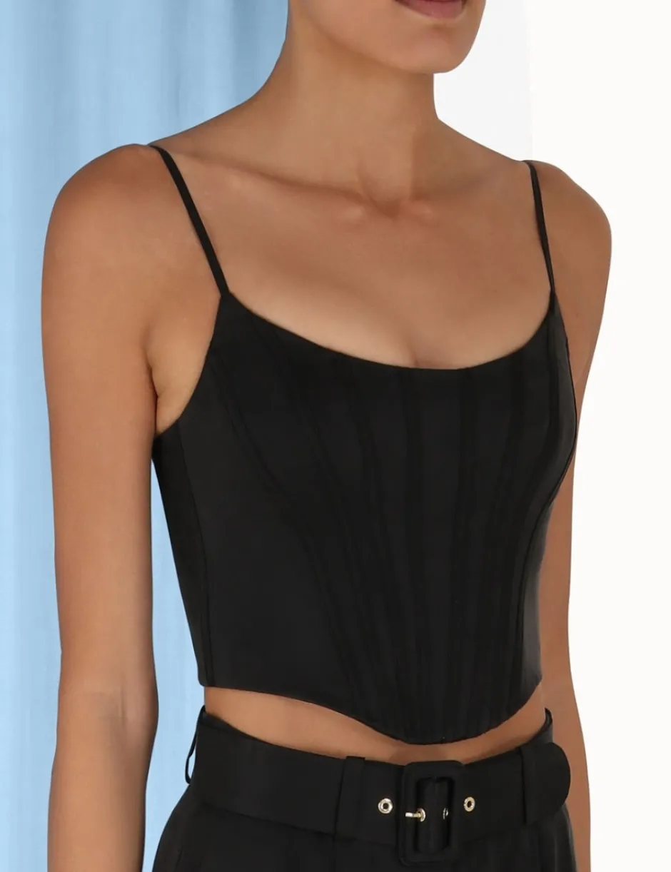 Clearance ZIMMERMANN Silk Corset Top