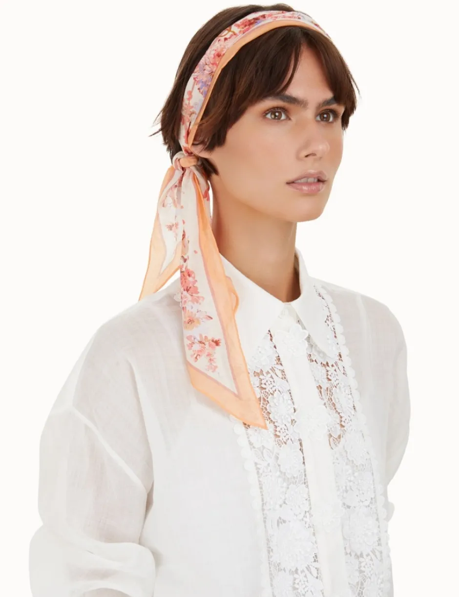 ZIMMERMANN Silk Cotton Neck Scarf