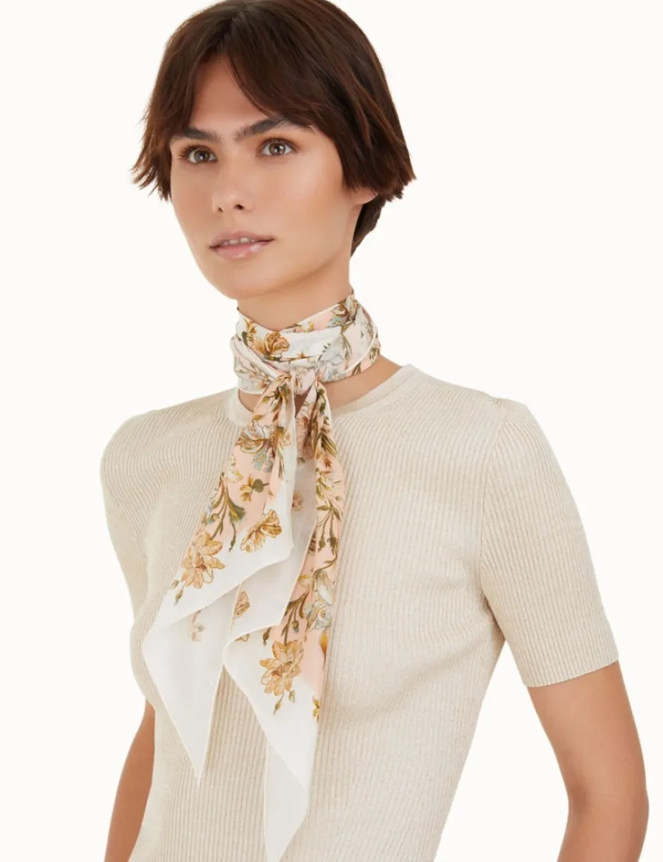 Discount ZIMMERMANN Silk Cotton Neck Scarf