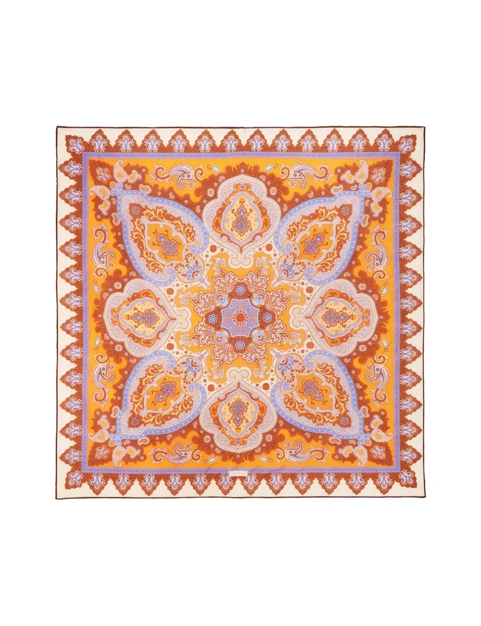 Discount ZIMMERMANN Silk Cotton Square Scarf