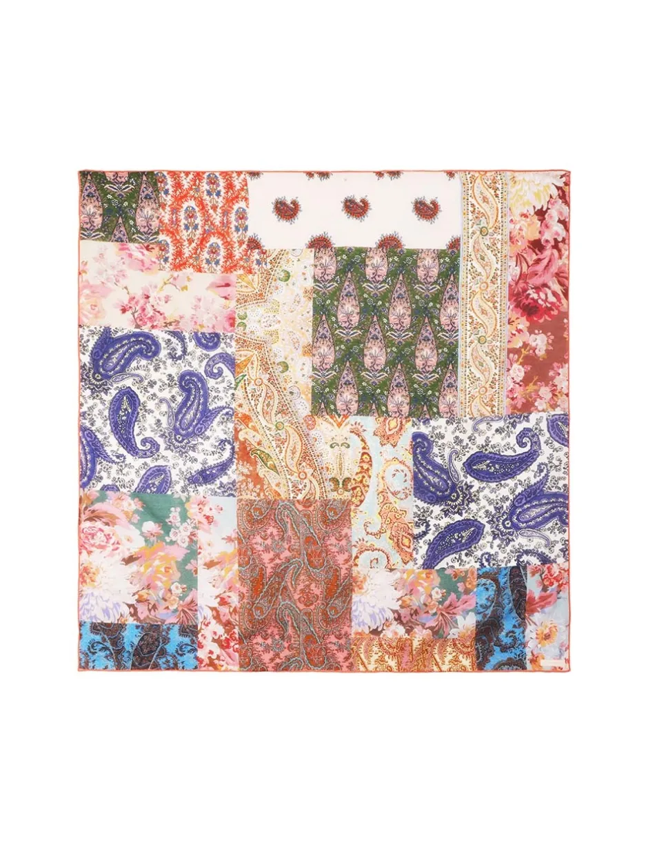 Clearance ZIMMERMANN Silk Cotton Square Scarf