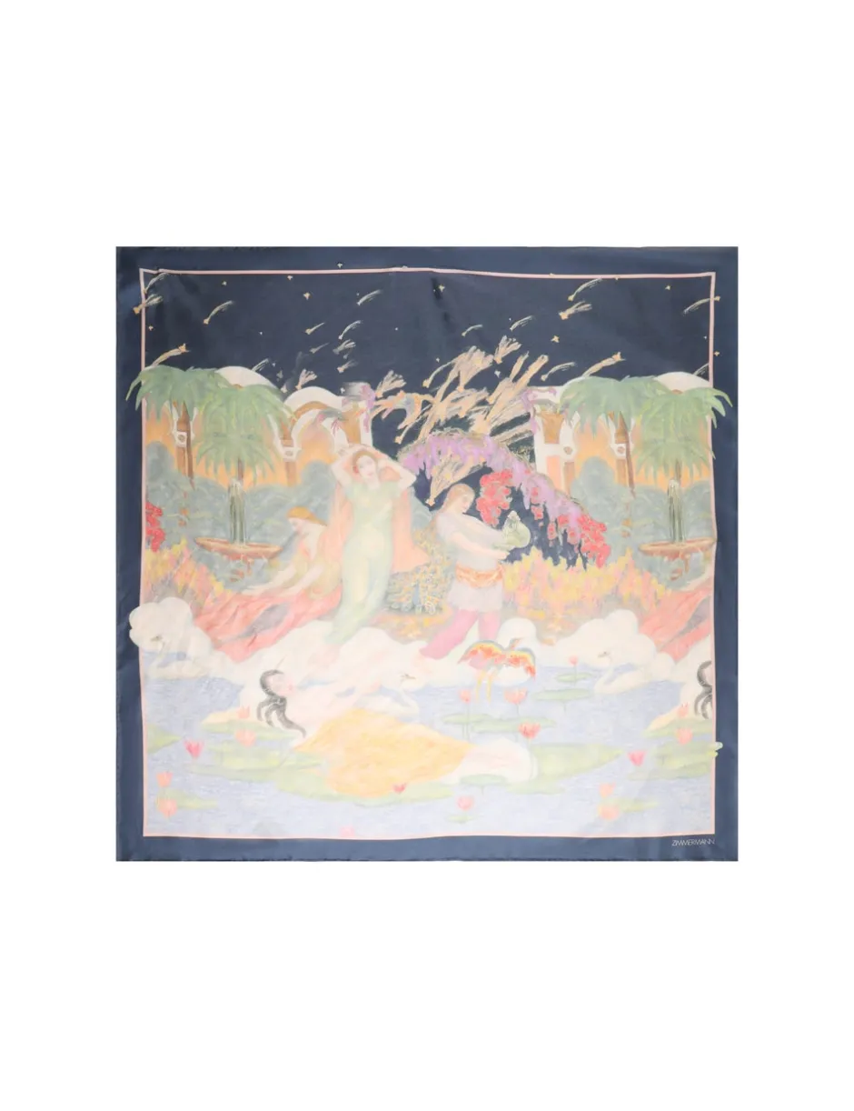 Best ZIMMERMANN Silk Square Scarf