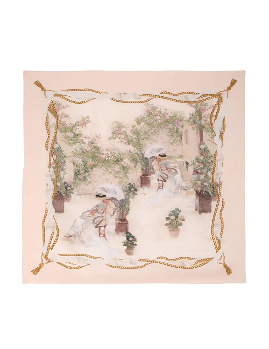 Best ZIMMERMANN Silk Square Scarf