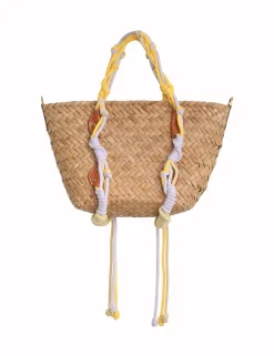 Clearance ZIMMERMANN Small Macrame Woven Basket