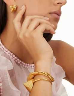 Outlet ZIMMERMANN Spiral Rope Cone Cuff