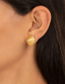 New ZIMMERMANN Spiral Rope Cone Earrings