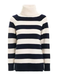 Discount ZIMMERMANN Striped Roll Neck Sweater