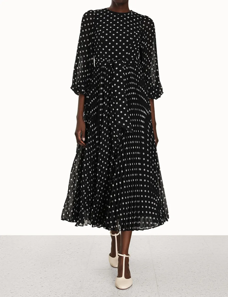 Best ZIMMERMANN Sunray Long Sleeve Midi