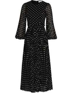 Online ZIMMERMANN Sunray Long Sleeve Midi