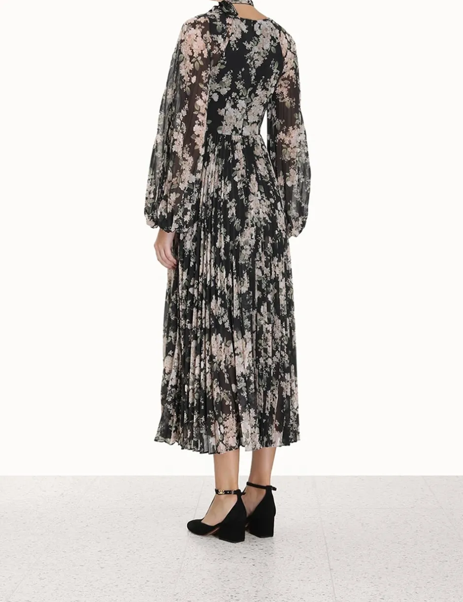 Sale ZIMMERMANN Sunray Pleated Midi Dress
