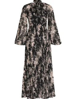 Hot ZIMMERMANN Sunray Pleated Midi Dress