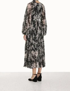 Hot ZIMMERMANN Sunray Pleated Midi Dress