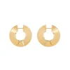 Online ZIMMERMANN Triangle Section Hoop Earrings