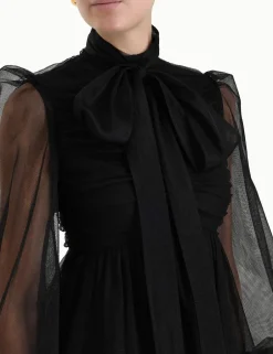 ZIMMERMANN Tulle Midi Dress