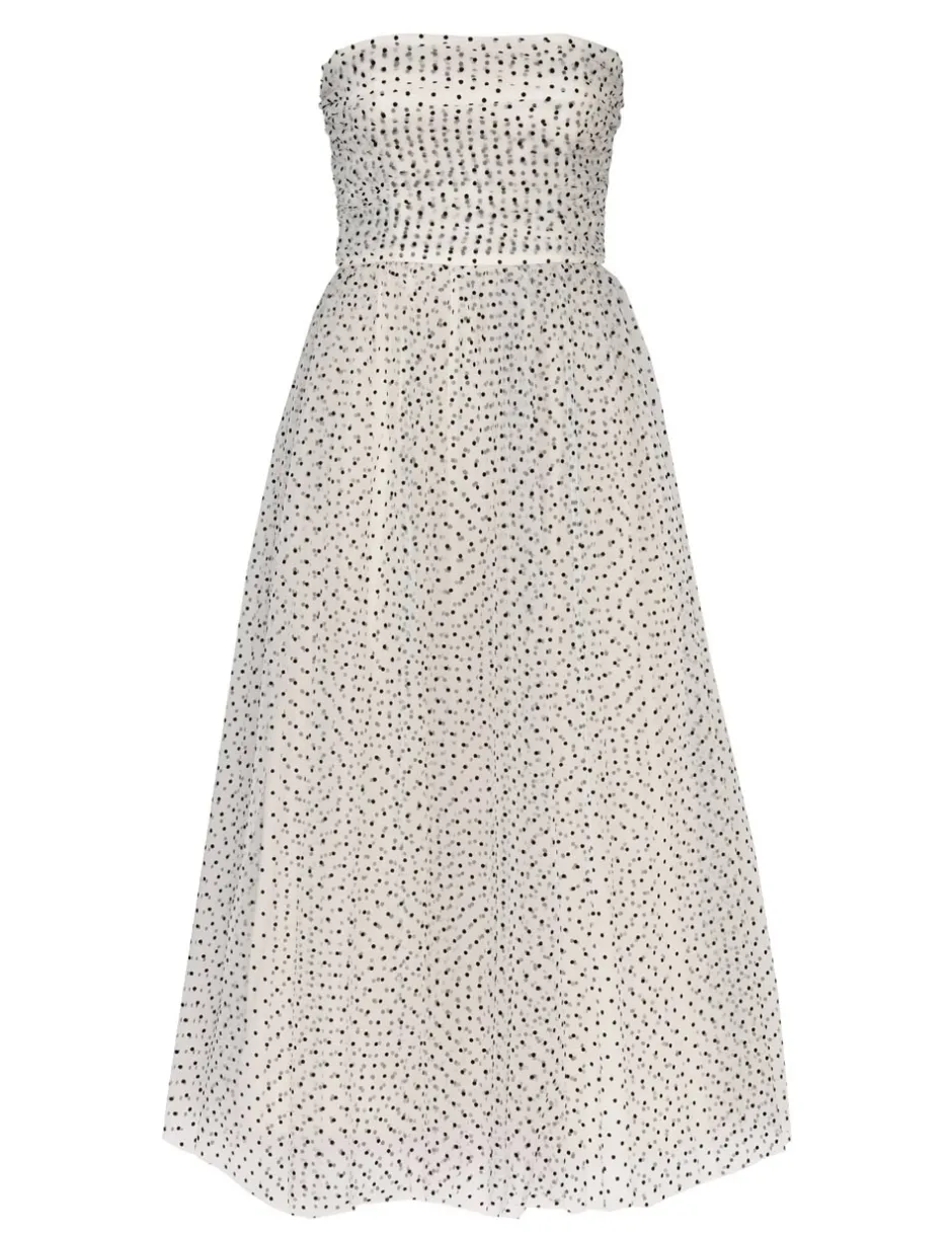 ZIMMERMANN Tulle Midi Dress