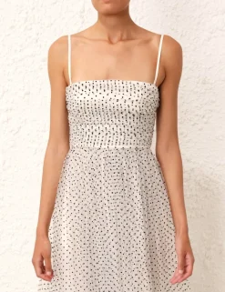 ZIMMERMANN Tulle Midi Dress