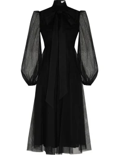 Best ZIMMERMANN Tulle Midi Dress