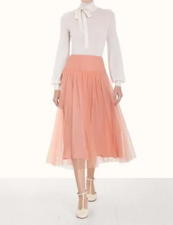 Hot ZIMMERMANN Tulle Skirt