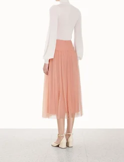 Hot ZIMMERMANN Tulle Skirt