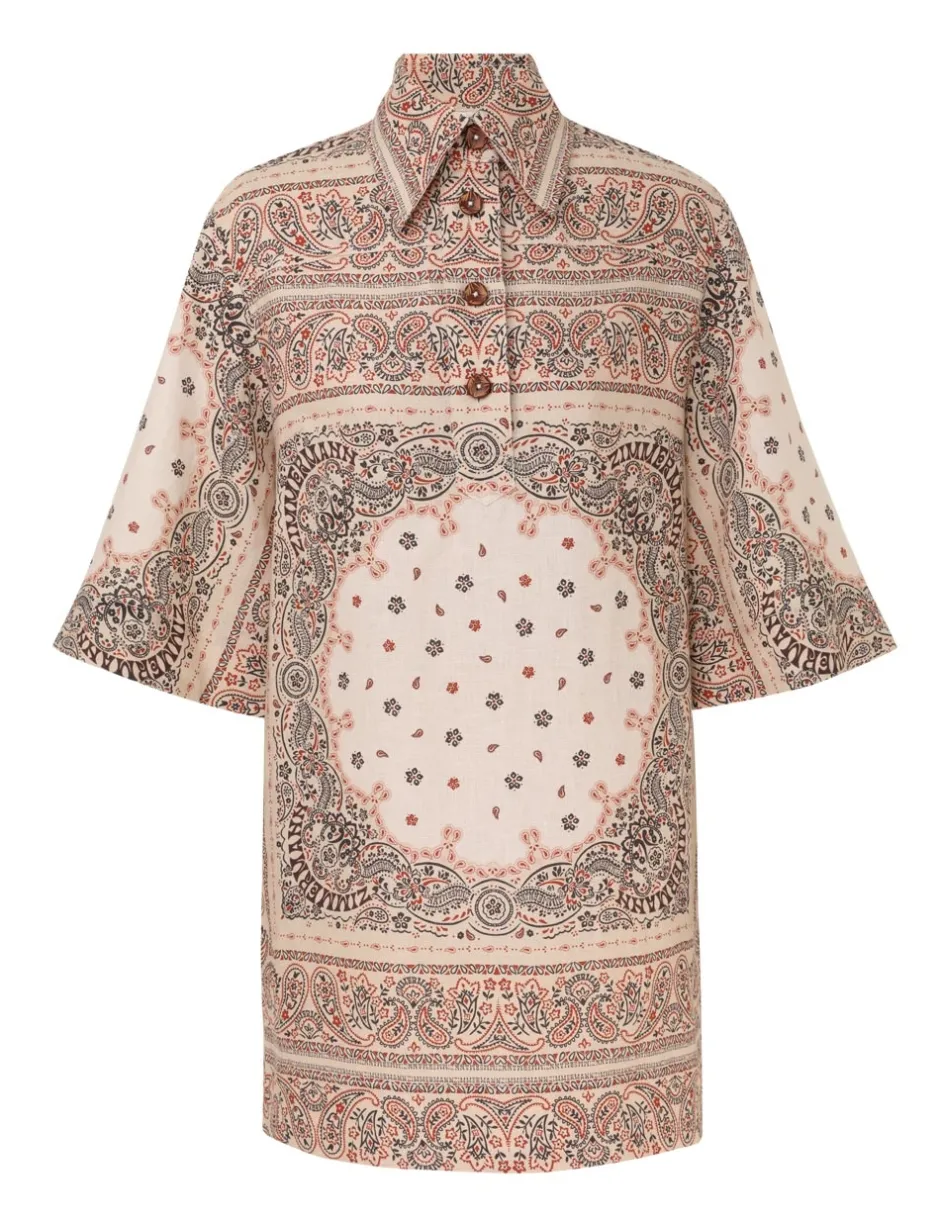Online ZIMMERMANN Tunic Mini Dress