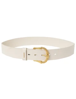 Outlet ZIMMERMANN Twisted Buckle Leather Belt 40