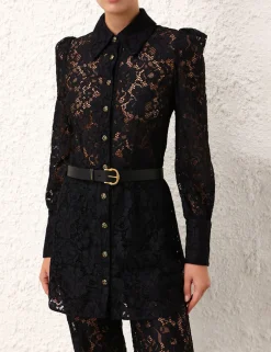 Hot ZIMMERMANN Twisted Buckle Leather Belt 30