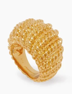 Outlet ZIMMERMANN Twisted Rope Dome Ring